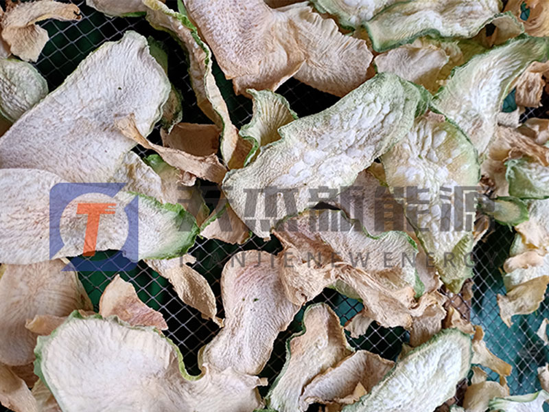 萬州蘿卜烘干機用戶使用現場